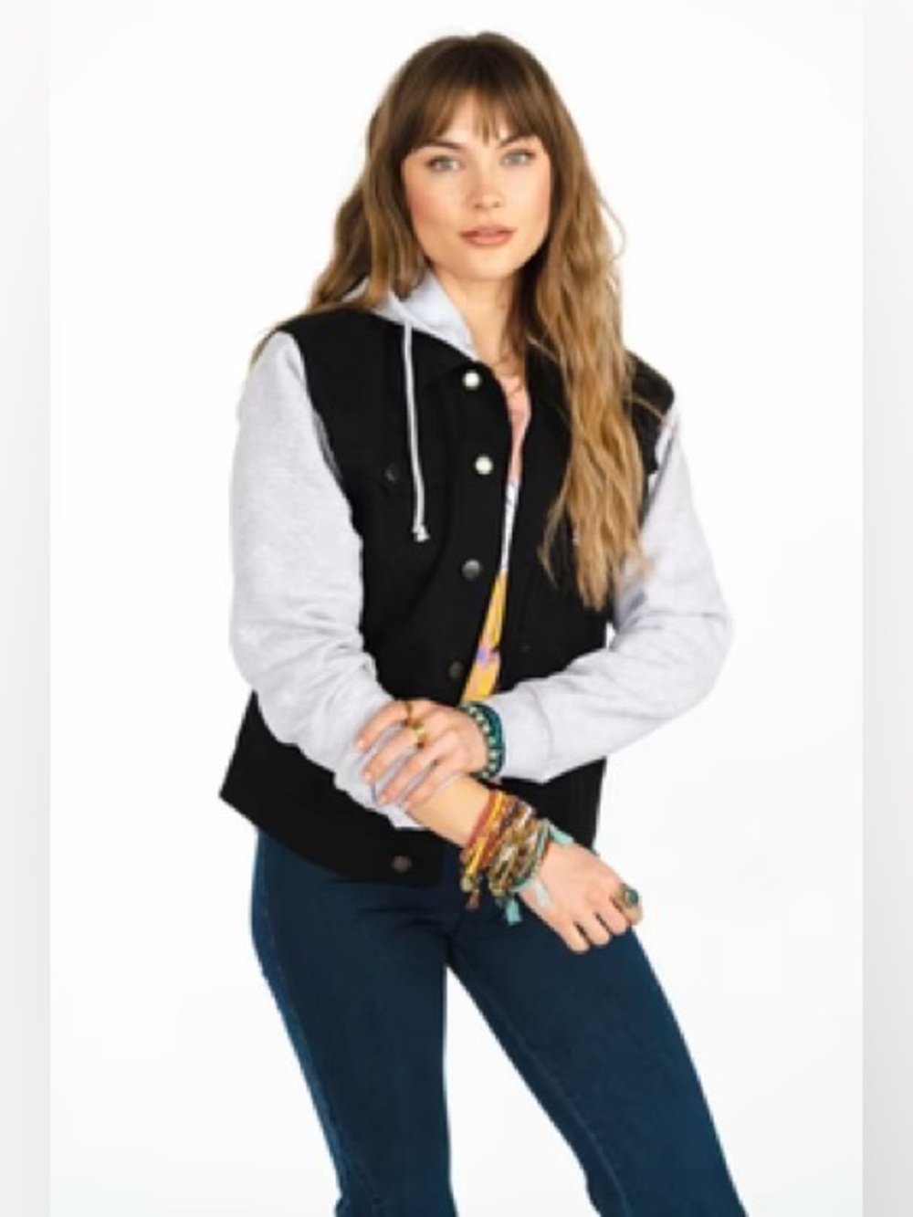 Three birds nest My Boyfriends Denim Jacket-women’s